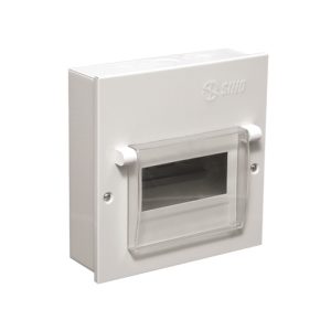 Tủ điện 13 Module Sino EM âm tường vỏ kim loại