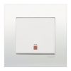 Bộ công tắc đơn 2 cực KB31DR45N_WE