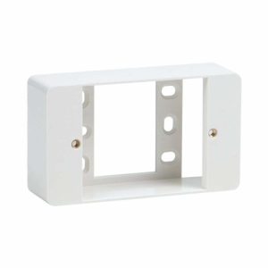 Đế nổi nhựa chữ nhật tự chông cháy dùng cho kiểu S18A, S19, SC