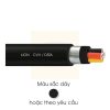 Cáp ngầm hạ thế Cadivi CVV/DSTA 4 lõi Lion