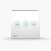 Công tắc rèm cảm ứng vuông điều khiển Bluetooth CTCU.BLE V.REMT MN