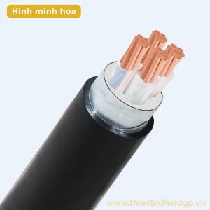 Cáp điện hạ thế ruột đồng CXV/DSTA LiOA 4 lõi