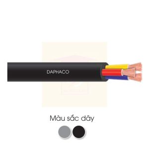 Dây cáp pha mềm 3 lõi Daphaco