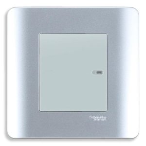 Bộ công tắc đơn 1 chiều 16A màu xám