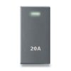 Hạt công tắc 20A size S có đèn báo Grimma G8 series, G8K20ALED