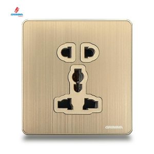 Bộ ổ cắm 2 chấu + 3 chấu Grimma G5GSK23