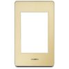 Mặt viền 3 hạt cỡ S Acrylic màu vàng Grimma G7 series, G7ACG-M3