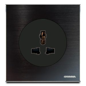 Bộ ổ cắm 3 chấu đa năng Grimma G88SK3S
