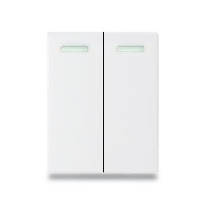 Hạt công tắc đôi 2 chiều size M Grimma G8W series, G8WK2212