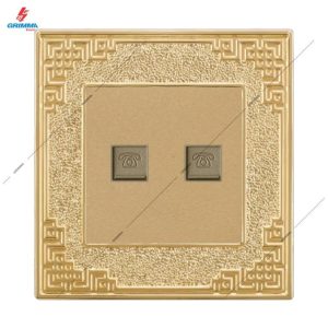 Bộ ổ cắm đôi điện thoại Grimma GOC2TEL