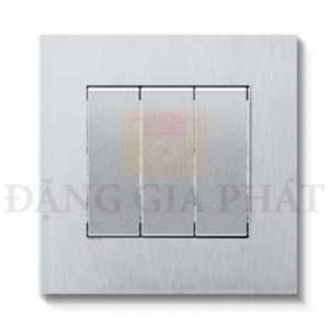 Bộ công tắc ba 1 chiều 16AX màu xám