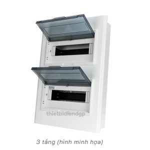 Tủ điện CHINT kim loại NX30-45F 3 tầng