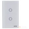 Mặt 2 công tắc chữ nhật MPE