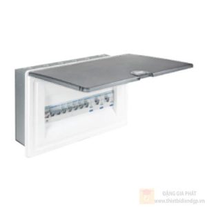 Tủ điện 10-23 Module Hager (Vogue series) mặt trong 1 tầng âm tường