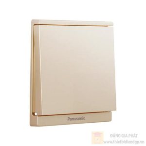 Bộ 1 công tắc B Panasonic WMF501MYZ-VN 1 chiều, bắt vít 250V - 10A màu vàng ánh kim