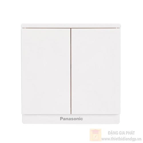 wmf504-vn Bộ 2 công tắc C Panasonic WMF504-VN 2 chiều, bắt vít 10A màu trắng