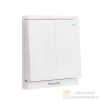 Bộ 2 công tắc B Panasonic WMF513-1VN 1 chiều, bắt vít, có chỉ báo dạ quang 10A màu trắng