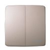 Bộ 2 công tắc E Panasonic WMT596MYZ-VN đảo chiều, cắm nhanh, 16A, màu vàng ánh kim