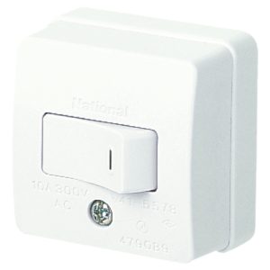Công tắc B Panasonic WSG3001, 1 chiều loại nổi 300VAC- 10A